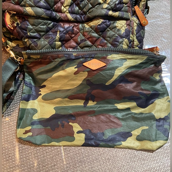 MZ Wallace Multicolor Camo Quilted Backpack - Picture 4 of 16